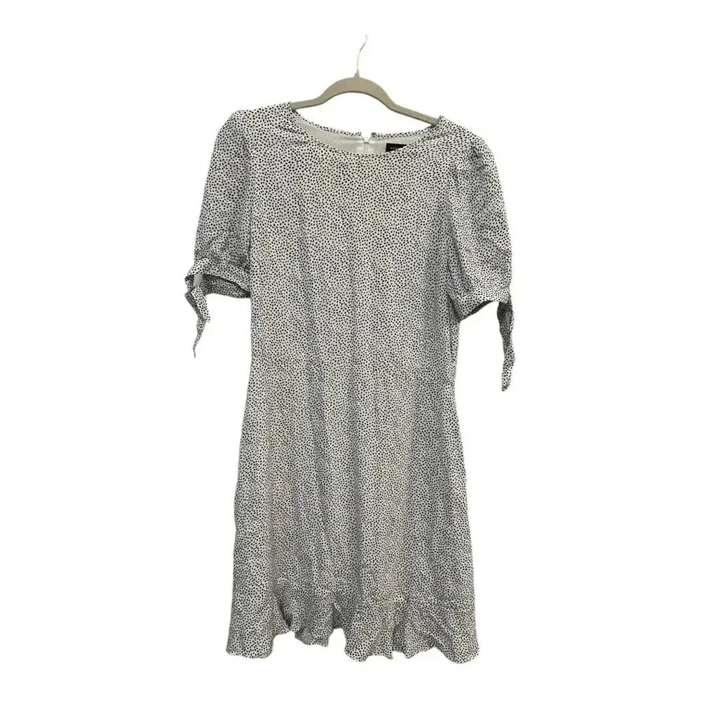 Banana Republic Polka Dot Puff Sleeve Mini Dress // Size 8